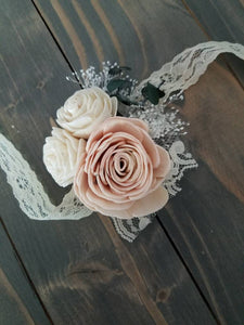 Blush Rose Wrist Corsage