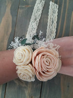 Blush Rose Wrist Corsage