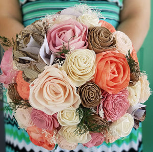 Pink and Coral Wanderlust Bouquet