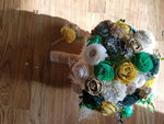 Yellow, Green, and Gold Sola Bouquet