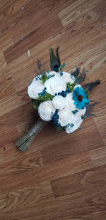 Peacock Teal Bouquet