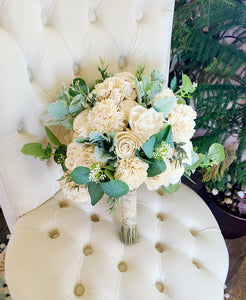 Soft Green Spring Bouquet