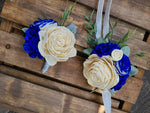 Custom Rose Boutonniere and Corsage Set
